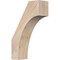 Ekena Millwork 5 1/2"W x 14"D x 22"H Westlake Smooth Knee Brace, Douglas Fir BRC06X14X22WTL00SDF - alternate 1